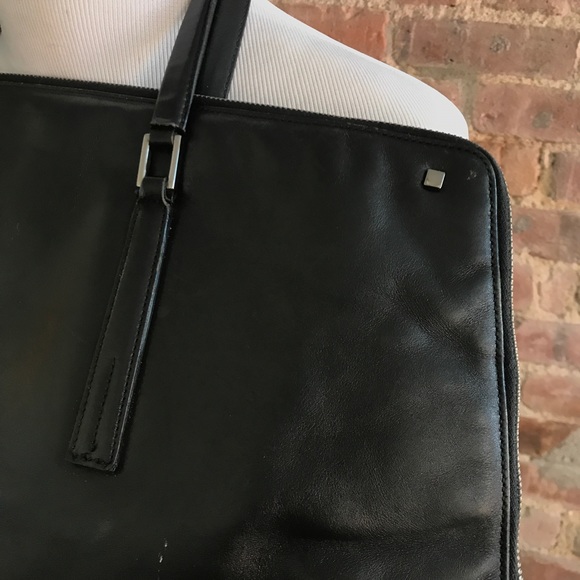 GUCCI vintage black leather bag - Picture 6 of 16
